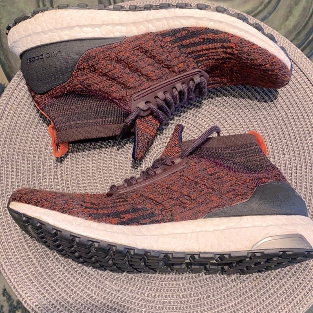 Adidas UltraBoost ATR Flyknit Burgundy - Picture 3 of 5